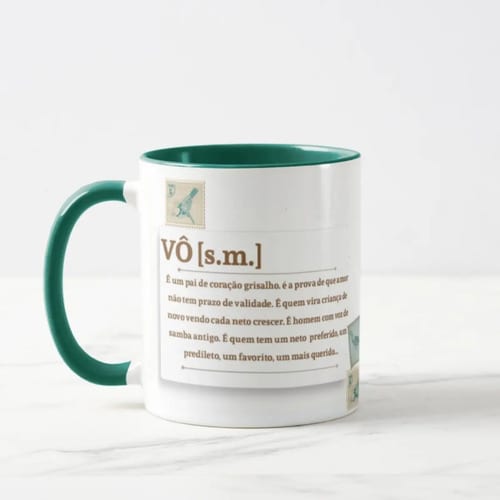 Caneca Presente Criativo Significado Vô - Dia Dos Pais