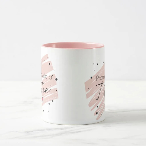 Caneca Revelação De Gravidez Criativa Promovida A Titia