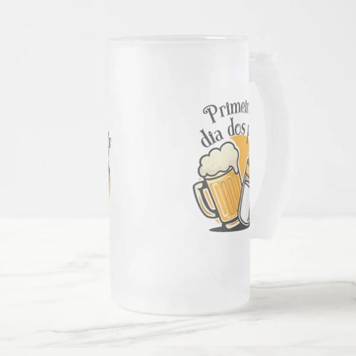 Copo De Cerveja Pai Cervejeiro Presente Primeiro Dia Dos Pai