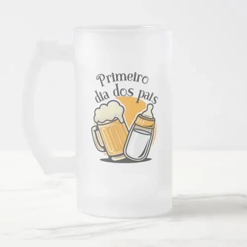 Copo De Cerveja Pai Cervejeiro Presente Primeiro Dia Dos Pai
