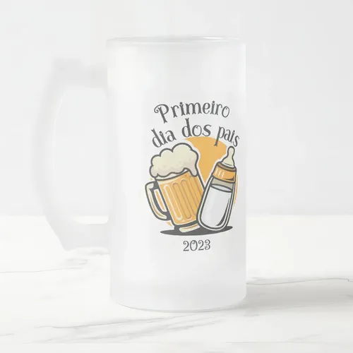 Copo De Cerveja Pai Cervejeiro Presente Primeiro Dia Dos Pai