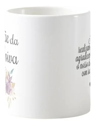 Kit 2 Canecas Lembrança De Casamento Para Pais Da Noiva