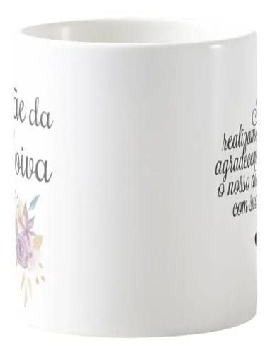 Kit 2 Canecas Lembrança De Casamento Para Pais Da Noiva
