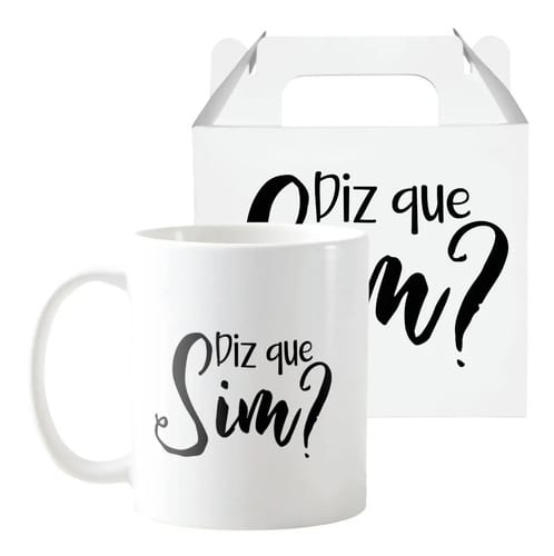 Caneca Convite De Casamento Aceita Ser Nossa Madrinha - Casamento (Noiva)