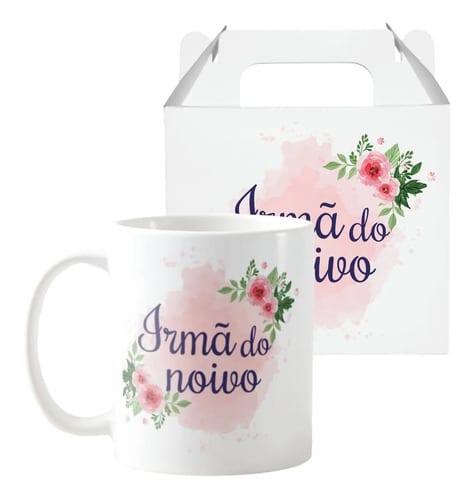 Caneca Presente De Casamento Para Irmã Do Noivo - Casamento (Noivo)