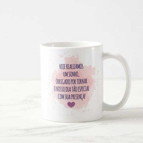 Caneca Presente De Casamento Para Irmã Do Noivo