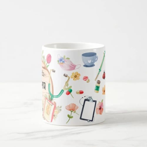 Caneca Presente Personalizado Para Dia Do Médico