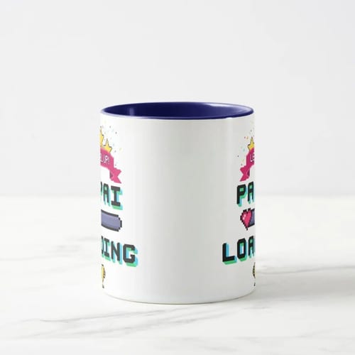 Caneca Personalizada Revelação De Gravidez Papai Loading