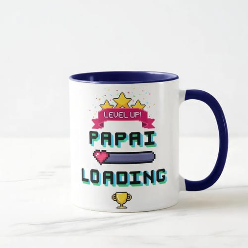Caneca Personalizada Revelação De Gravidez Papai Loading