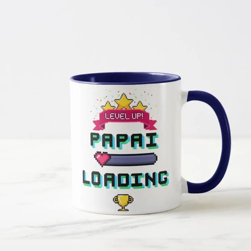 Caneca Personalizada Revelação De Gravidez Papai Loading