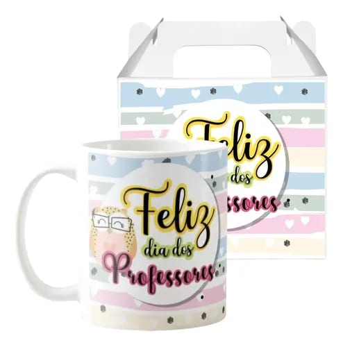Caneca Feminina Personalizada Dia Dos Professores - Dia dos Professores (Professor(a))