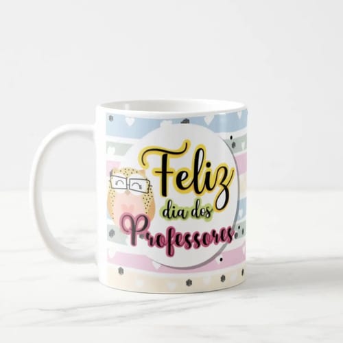 Caneca Feminina Personalizada Dia Dos Professores