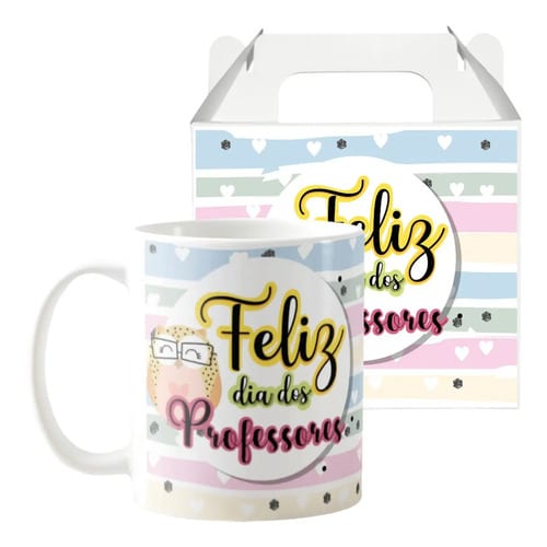 Caneca Feminina Personalizada Dia Dos Professores - Dia dos Professores (Professor(a))