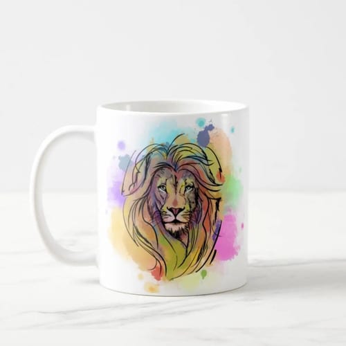 Caneca Evangélica Jesus Leão De Judá Yeshua Salmo 23:4