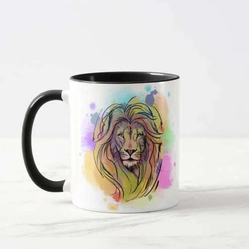 Caneca Gospel Jesus Leão De Judá Yeshua Salmo 23:4
