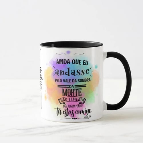 Caneca Gospel Jesus Leão De Judá Yeshua Salmo 23:4