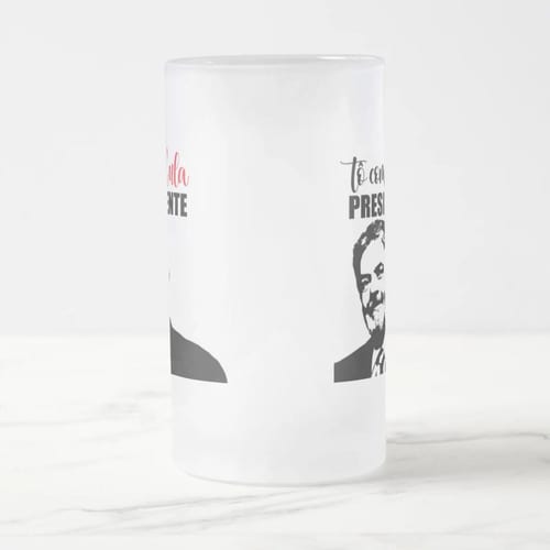 Caneca Chopp Cerveja Lula Personalizada 475ml