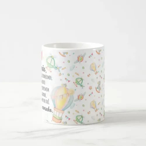 Caneca Presente Revelação de Gravidez Estou à Caminho Irmão