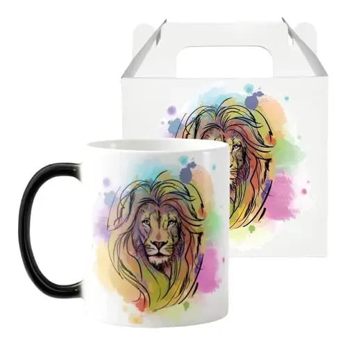 Caneca Mágica Jesus Leão De Judá Yeshua Salmo Presente