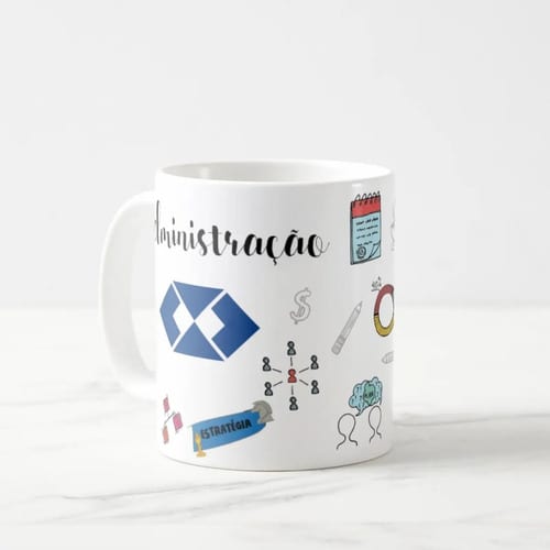 Caneca Personalizada Profissão Administração Pronta Entrega