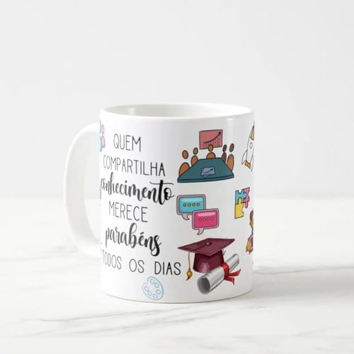 Caneca Presente Professores Para Coordenadora Pedagógica