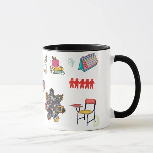 Caneca Presente Professores Coordenador Pedagógica Escola