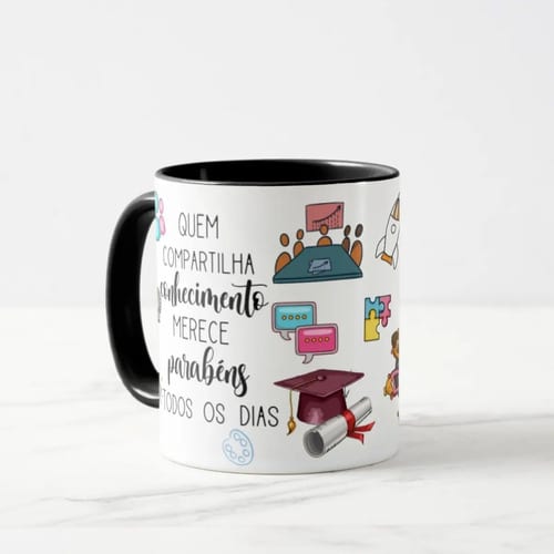 Caneca Presente Professores Coordenador Pedagógica Escola