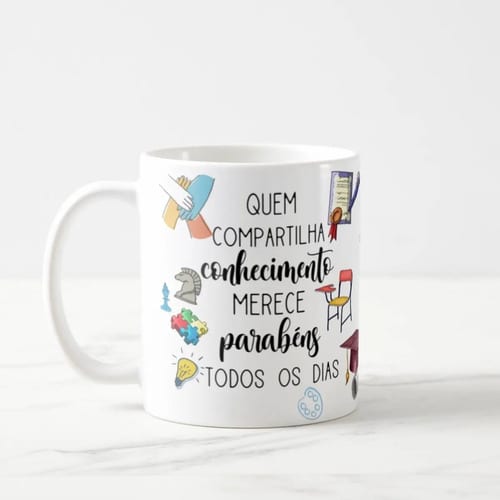 Caneca Presente Dia Dos Professores Para Diretora De Escola