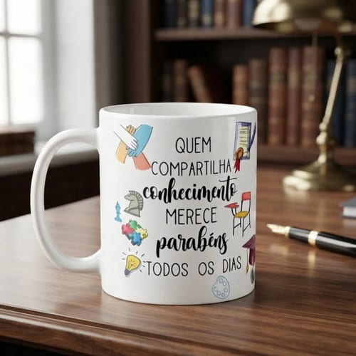 Caneca Presente Dia Dos Professores Para Diretora De Escola