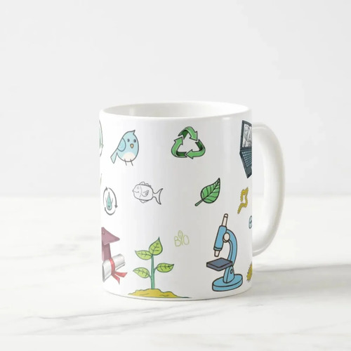 Caneca Presente Dia Dos Professores Professora Biologia