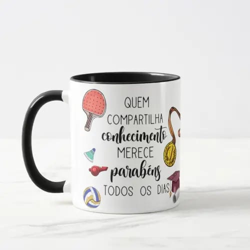 Caneca Presente Dia Dos Professores Educação Física - Dia dos Professores (Educação Física)