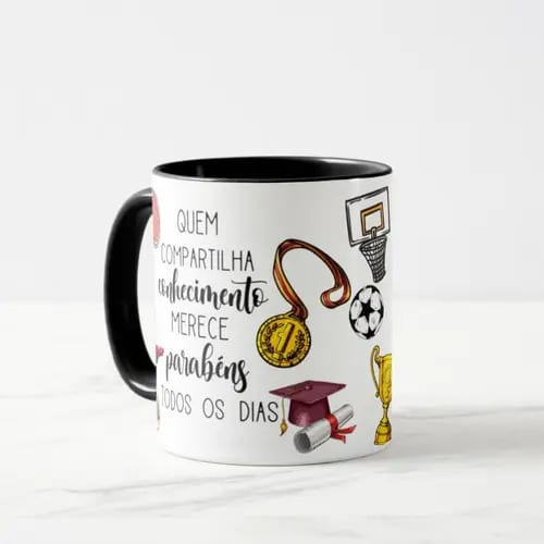 Caneca Presente Dia Dos Professores Educação Física