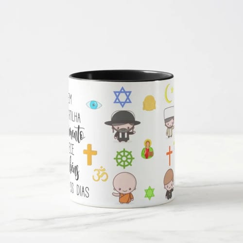 Caneca de Presente Dia Professores Ensino Religioso Teologia
