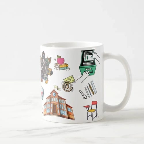 Caneca Presente Dia Dos Professores Para Secretaria Escolar
