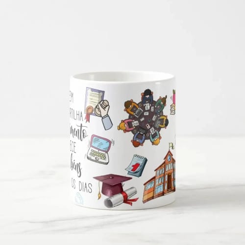 Caneca Presente Dia Dos Professores Para Secretaria Escolar