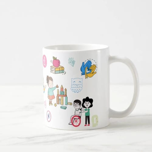 Caneca Presente Dia Dos Professores Escola Educação Especial