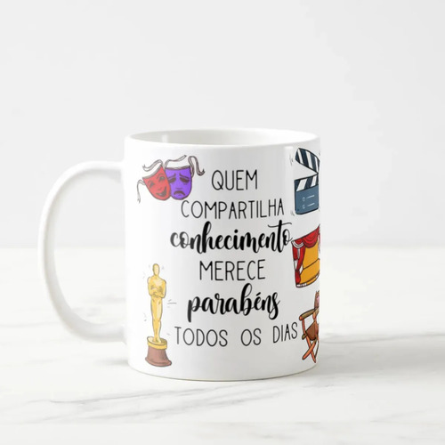 Caneca Presente Dia Dos Professores Professor De Teatro