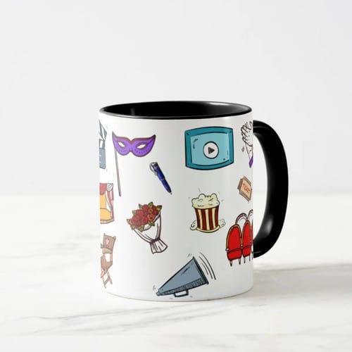 Caneca de Presente Dia dos Professores Professora de Teatro
