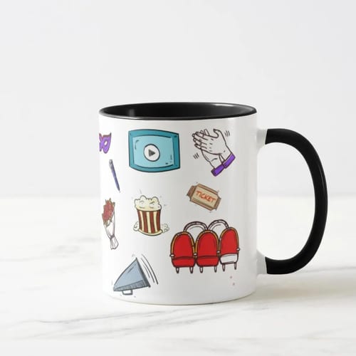 Caneca de Presente Dia dos Professores Professora de Teatro
