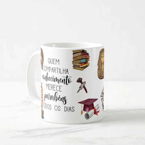 Caneca Presente Dia Dos Professores Professor De História