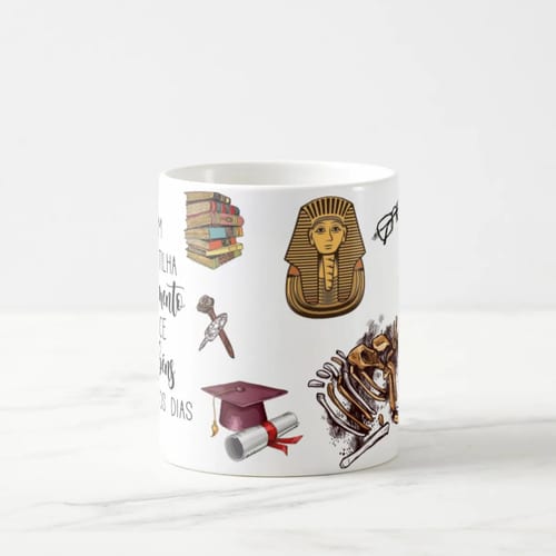 Caneca Professor História Pronta Entrega Dia dos Professores