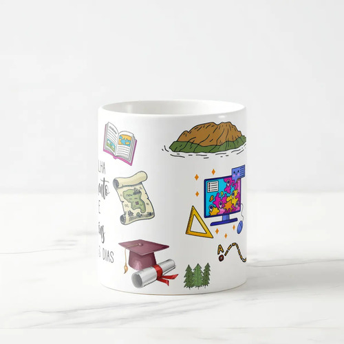 Caneca Presente Dia Dos Professores Professora Geografia