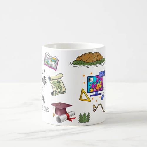 Caneca Presente Dia Dos Professores Professora Geografia
