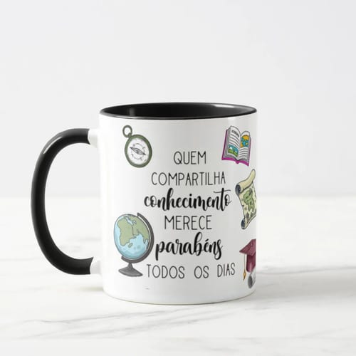 Caneca Presente Dia Dos Professores Professor De Geografia