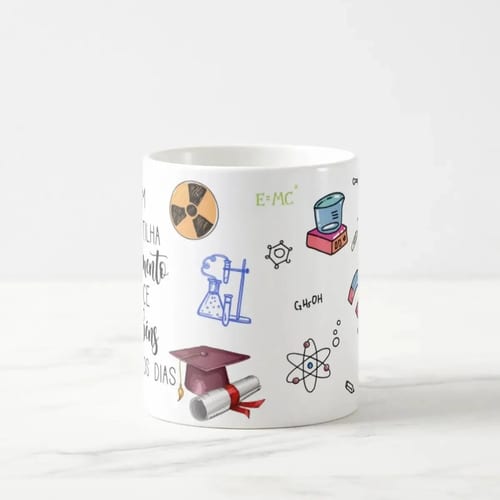 Caneca Presente Dia Dos Professores Professor De Química