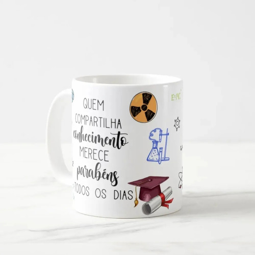 Caneca Presente Dia Dos Professores Professor De Química