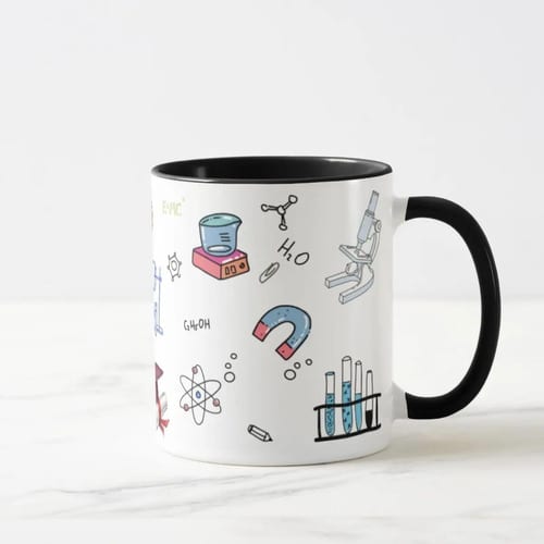 Caneca de Presente Dia dos Professores Professora de Química