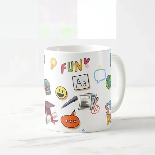 Caneca Presente Dia Dos Professores Miss Teacher Inglês