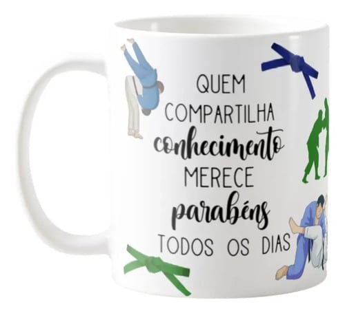 Caneca Presente Dia Dos Professores Professor De Judô - Dia dos Professores (Judô)