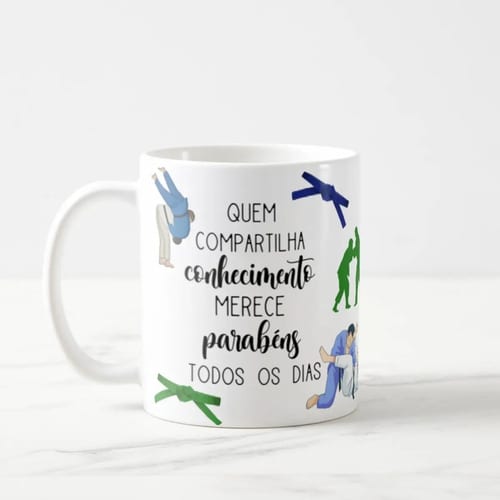 Caneca Presente Dia Dos Professores Professor De Judô